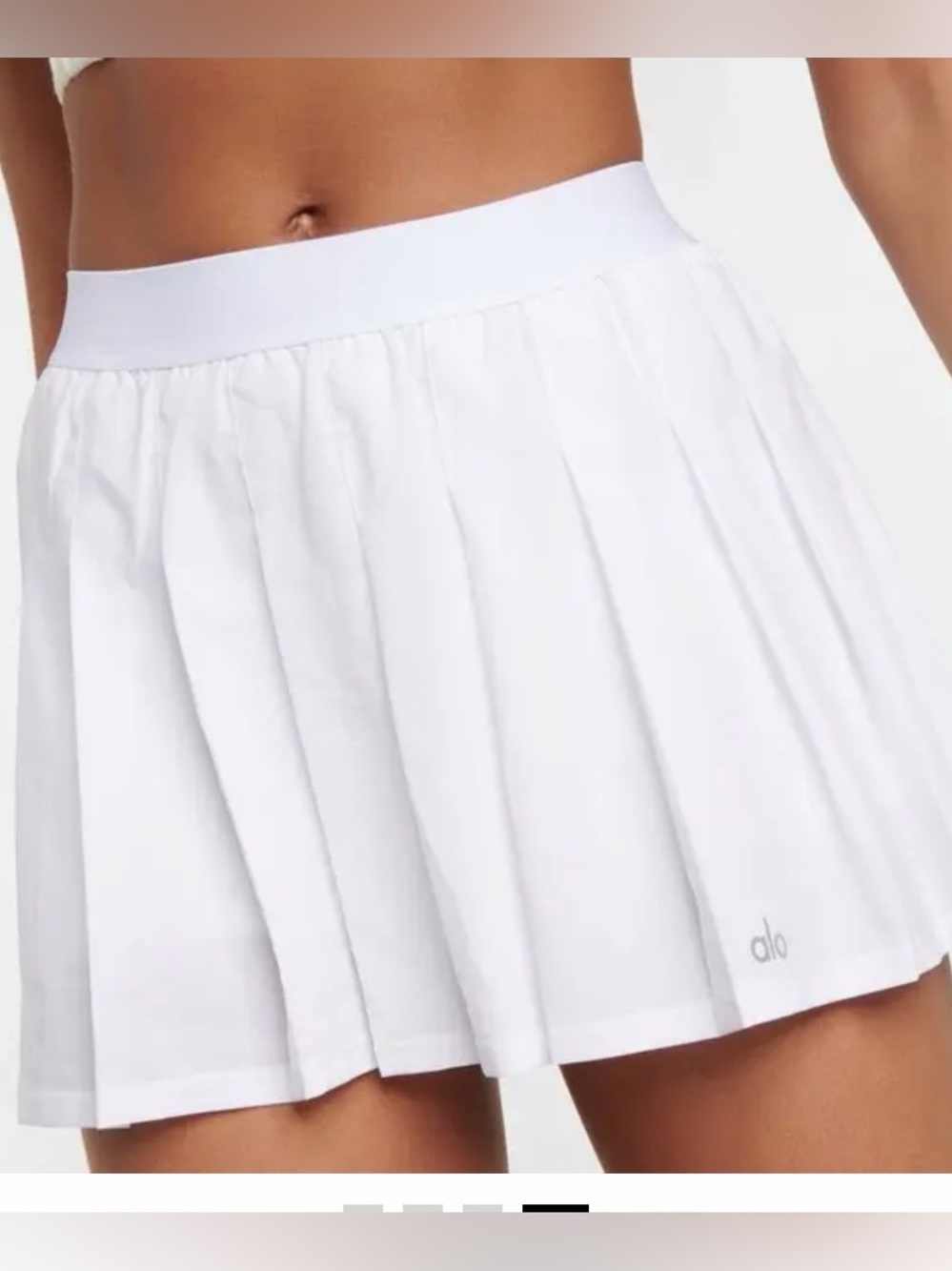 ALO Yoga Varsity Tennis Skirt | XS